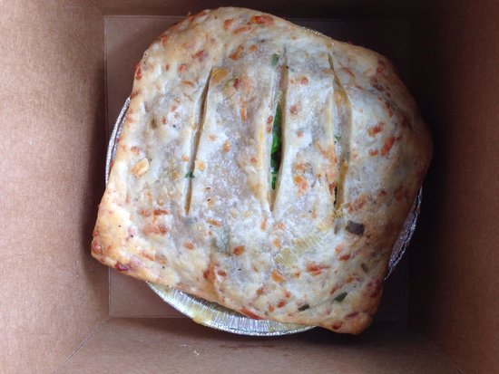 Leoda's Kitchen and Pie Shop signature dishes Chicken Pot Pie
Seared Ahi Sandwich
Warm Apple Crumble